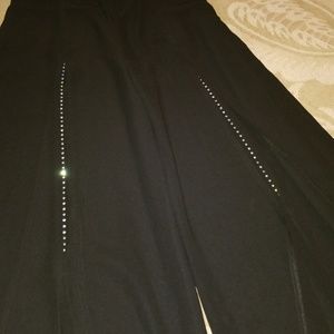 European wide legged formal pant